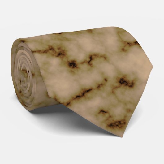 Elegant modern marmer Business Professional Stropdas (Opgerold)