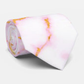 Elegant modern marmer Business Professional Stropdas (Opgerold)