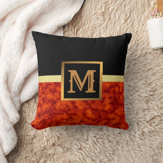 Elegant modern marmer Gold Kussen (Deken)