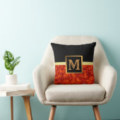 Elegant modern marmer Gold Kussen (Stoel)