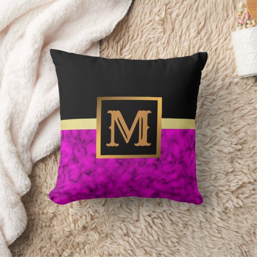 Elegant modern marmer Gold Kussen (Deken)