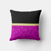 Elegant modern marmer Gold Kussen (Achterkant)