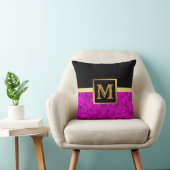 Elegant modern marmer Gold Kussen (Stoel)