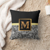 Elegant modern marmer Gold Kussen (Deken)