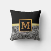 Elegant modern marmer Gold Kussen (Voorkant)