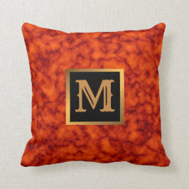 Elegant modern marmer Gold Kussen