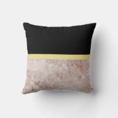 Elegant modern marmer Gold Kussen (Achterkant)