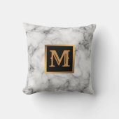 Elegant modern marmer Gold Kussen (Voorkant)