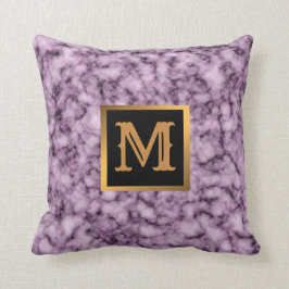 Elegant modern marmer Gold Kussen