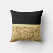 Elegant modern marmer Gold Kussen (Achterkant)