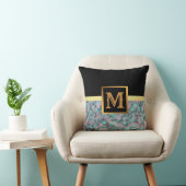 Elegant modern marmer Gold Kussen (Stoel)