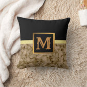 Elegant modern marmer Gold Kussen (Deken)