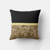 Elegant modern marmer Gold Kussen (Achterkant)