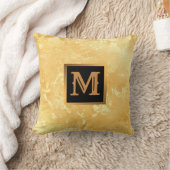 Elegant modern marmer Gold Kussen (Deken)