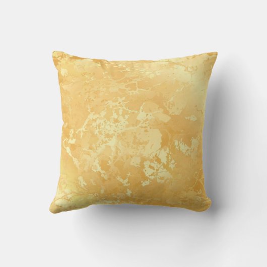 Elegant modern marmer Gold Kussen (Achterkant)