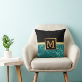 Elegant modern marmer Gold Kussen (Stoel)