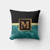 Elegant modern marmer Gold Kussen (Voorkant)