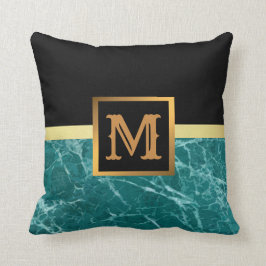 Elegant modern marmer Gold Kussen