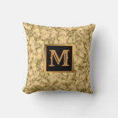 Elegant modern marmer Gold Kussen (Voorkant)