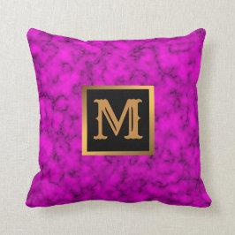 Elegant modern marmer Gold Kussen