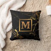 Elegant modern marmer Gold Kussen (Deken)