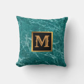 Elegant modern marmer Gold Kussen (Voorkant)