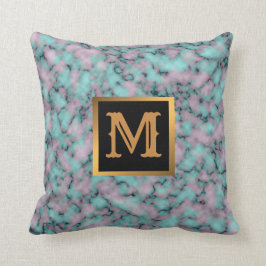 Elegant modern marmer Gold Kussen