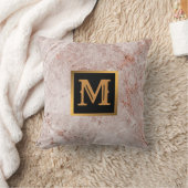 Elegant modern marmer Gold Kussen (Deken)