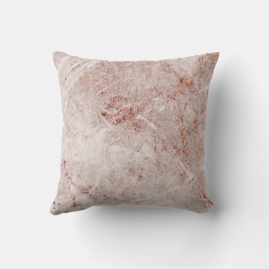 Elegant modern marmer Gold Kussen (Achterkant)