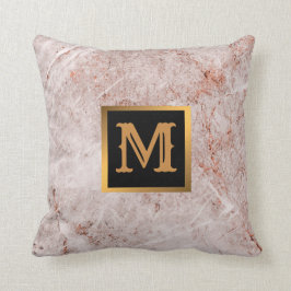 Elegant modern marmer Gold Kussen