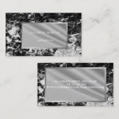 Elegant Modern, Marmer, Lijst Visitekaartje (Voorkant / Achterkant)