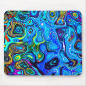 Elegant modern marmer waterverf schilderij Stone Muismat (Voorkant)