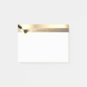 Elegant modern meisje, Makeup Brush - Gepersonalis Post-it® Notes (Voorkant)