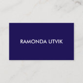 Elegant modern met QR-code Visitekaartje (Voorkant)