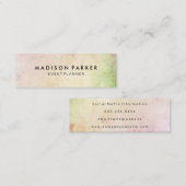 Elegant Modern Mini Visitekaartje (Voorkant / Achterkant)