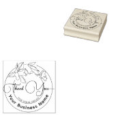 Elegant Modern Minimaal Bedankt voor uw bestelling Rubberstempel (Gestempeld)