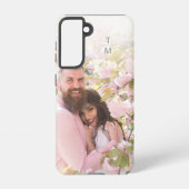 Elegant Modern Minimaal Fotomonogram Samsung Galaxy Hoesje (Achterkant)