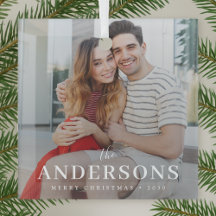 Elegant modern minimaal | Kerstparen foto