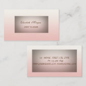 Elegant modern minimalisme Professional Visitekaartje (Voorkant / Achterkant)