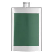 Elegant Modern Minimalist Forest Green Flacon (Voorkant)