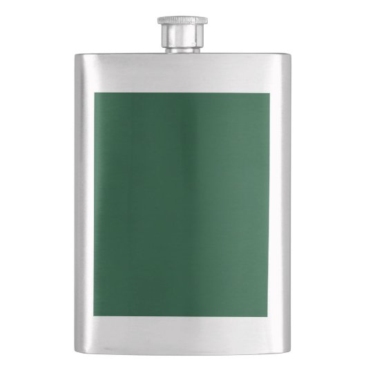 Elegant Modern Minimalist Forest Green Flacon (Voorkant)
