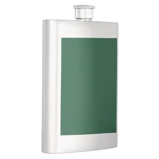Elegant Modern Minimalist Forest Green Flacon (Rechts)