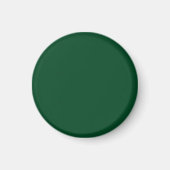 Elegant Modern Minimalist Forest Green Magneet (Voorkant)