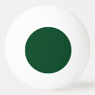 Elegant Modern Minimalist Forest Green Pingpongbal