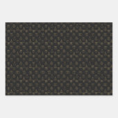 Elegant modern minimalist holly pattern  inpakpapier vel (Voorkant 2)