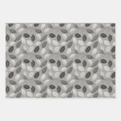 Elegant modern minimalist holly pattern  inpakpapier vel (Voorkant)