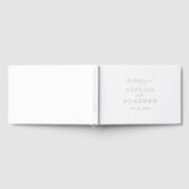 Elegant Modern Minimalist Wedding  Gastenboek (Volledig)
