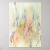 Elegant modern minimalistisch abstract kunst Poste Poster (Voorkant)