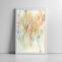 Elegant modern minimalistisch abstract kunst Poste Poster