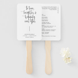 Elegant modern, minimalistisch programma voor kabe handwaaier